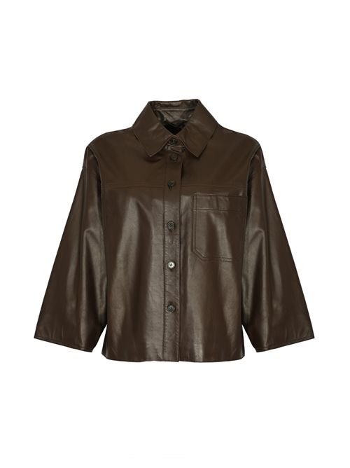 Giacca boxy Stecca in nappa WEEKEND MAX MARA | 2525446051600001